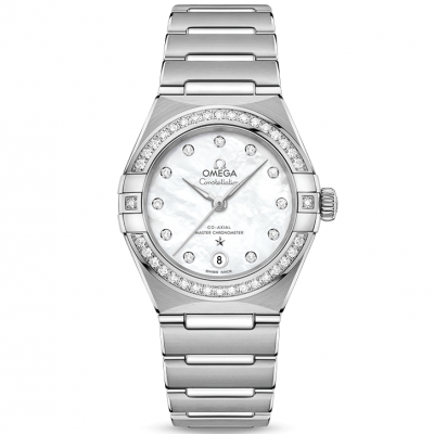 Omega Constellation 131.15.29.20.55.001 In-house calibre, Diamonds, 29mm