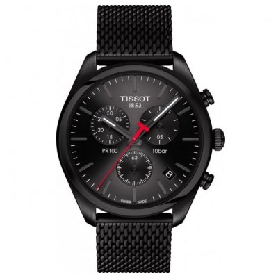 Tissot T-Sport T101.417.33.051.00 PR 100, Quarz-Chronograph, 41 mm