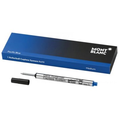 Montblanc 113778 Fillers, Rollerball, Capless System, Blue, (M)