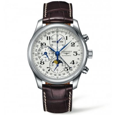 Longines Master Collection L2.773.4.78.3 Moonphase, Automatik, 42 mm