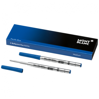 Montblanc 116213 Fillers, Ballpoint, Pacific Blue, (M)