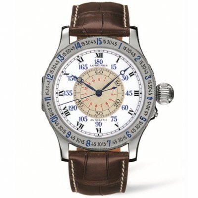 Longines Heritage L2.678.4.11.0 The Lindbergh Watch, Automatik, 47.50 mm