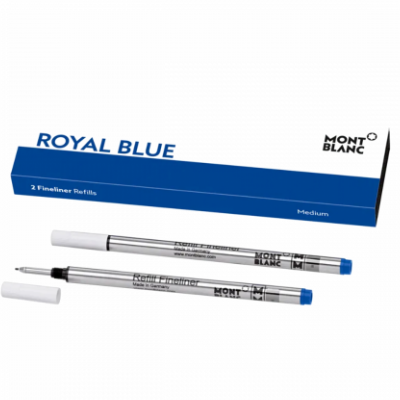 Montblanc 128248 Refill, Fineliner, Royal Blue, (M)