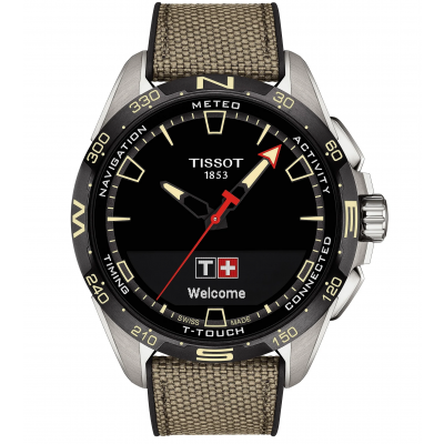 Tissot Touch Collection CONNECT SOLAR T121.420.47.051.07 Bluetooth, Water resistance 100M, 47.50 mm