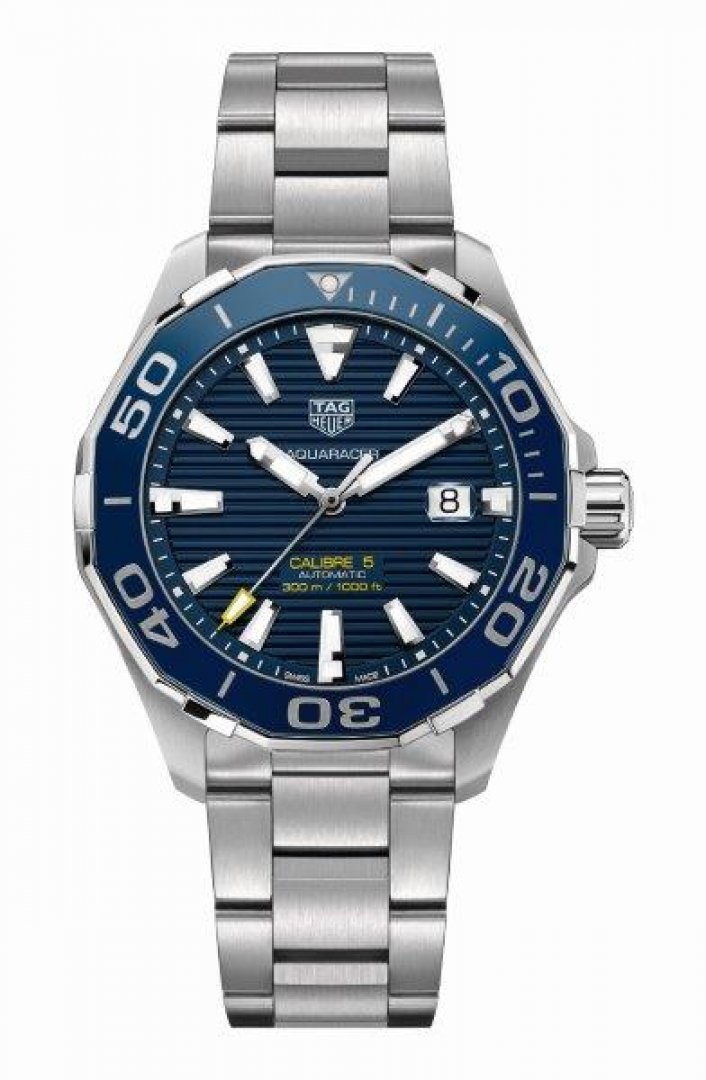 TAG Heuer Aquaracer Calibre 5 Automatic Men 43 mm - WBP201F.BA0632