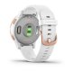 Garmin Vivoactive 4S White/Rose Gold 010-02172-23 40 mm, Corning Gorilla® Glass, Vode odolnosť 50M