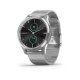 Garmin Vivomove Luxe, Silver, Milanese 010-02241-23 42 mm, Corning Gorilla® Glass, Wasserdicht  50M