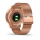 Garmin Vivomove Luxe, 18K Rose Gold, Milanese 010-02241-24 42 mm, Corning Gorilla® Glass, Vode odolnosť 50M