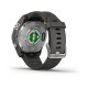 Garmin Fénix 7 S Pro Solar, Silver Stainless Steel, Graphite Band 010-02776-01 42 mm