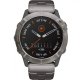 Garmin Fenix 6X PRO SOLAR, Titanium 010-02157-24 51 mm,SOLAR,+ 1ks extra čierny silikonový remienok