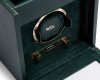 Wolf 1834 British Racing Green Single Watch Winder 792141 Single watch winder, 19.69CM X 19.69CM X 24.77CM