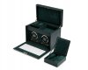 Wolf 1834 British Racing Green Double Watch Winder 792241 Na 2ks hodín, 33.66CM D X 19.69CM Š X 24.77CM V