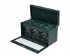 Wolf 1834 British Racing Green Triple Watch Winder 792341 Triple watch winder, 45.09CM X 19.69CM X 24.77CM