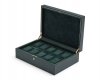 Wolf 1834 British Racing Green 792741 Watch Box, 10pcs., 33.02CM X 22.86CM X 11.43CM