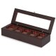 Wolf 1834 VM Brown 800672 Watch box, 5pcs., 36.5 x 12.7 x 8.2 cm