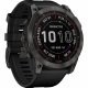 Garmin Fénix 7 X Sapphire Solar, Carbon Gray DLC Titanium, Black Band 010-02541-11 51 mm, Dotykový displej, Solar