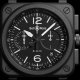 Bell & Ross BR 03 CHRONO BLACK MATTE BR0394-BL-CE Ceramic, 42 mm