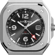 Bell & Ross BR 05 GMT BR05G-BL-ST/SST Stahl, 41 mm