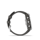 Garmin Fénix 7 S, Silver Stainless Steel, Graphite Band 010-02539-01 42 mm, Dotykový displej