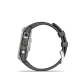 Garmin Fénix 7 S, Silver Stainless Steel, Graphite Band 010-02539-01 42 mm, Touch screen,