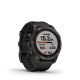 Garmin Fénix 7 S Sapphire Solar, Carbon Gray DLC Titanium, Black Band 010-02539-25 42 mm, Dotykový displej, Solar