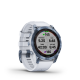 Garmin Fénix 7 Sapphire Solar, Mineral Blue Titanium, Whitestone Band 010-02540-25 