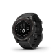 Garmin Fénix 7 Pro Sapphire Solar, Carbon Gray DLC Titanium, Black Band 010-02777-11 47 mm, Dotykový displej, Solar