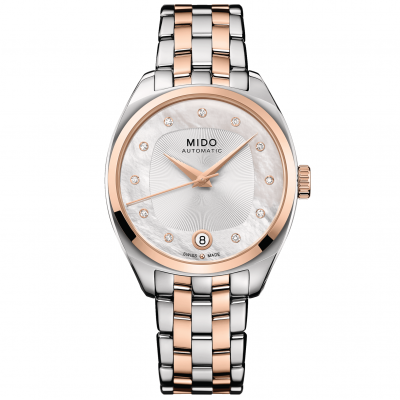 Mido Belluna Royal Lady M024.307.22.116.00 Diamanty, Automat, 33 mm