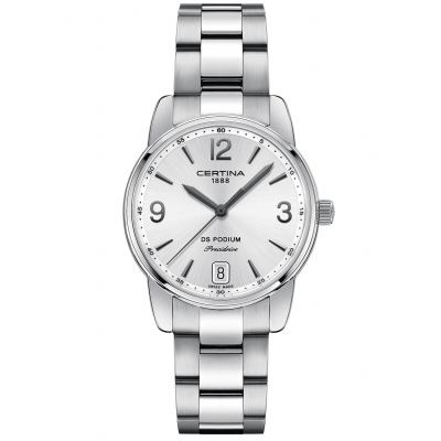 Certina DS Podium Lady C034.210.11.037.00 Water resistance 100M, Quartz, 33 mm