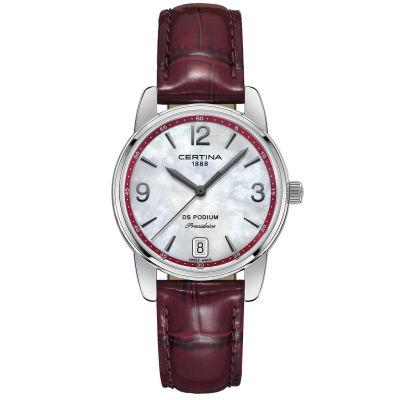 Certina DS Podium Lady C034.210.16.427.00 Water resistance 100M, Quartz, 33 mm