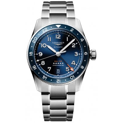 Longines Spirit Zulu Time L3.802.4.93.6 GMT, Automat, Vode odolnosť 100M, 39 mm