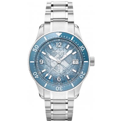 Montblanc 1858 Collection Iced Sea  Automatic Date 0 Oxygen 134022 Keramická luneta, Automat, 38 mm