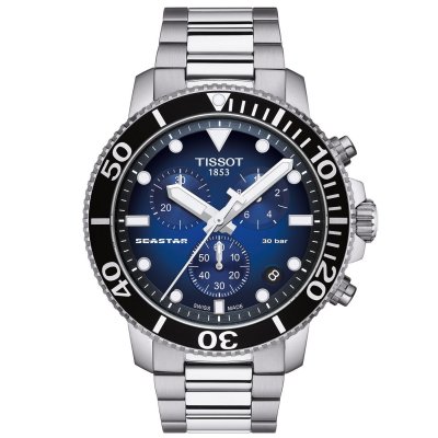 Tissot Seastar 1000 PROFESSIONAL T120.417.11.041.01 Quartz Chronograph, Water resistance 300M, 45.50mm