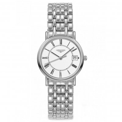 Longines Les Grandes Classiques de Longines L4.320.4.11.6 Presence, Quartz, 30 mm