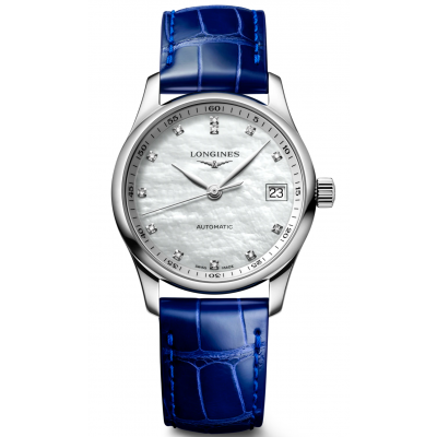 Longines Master Collection L2.357.4.87.0 Diamanten, Automatik, 34 mm