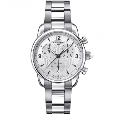 Certina DS Podium Lady C025.217.11.017.00 Arabische Ziffern, Quarz-Chronograph, 34.5 mm