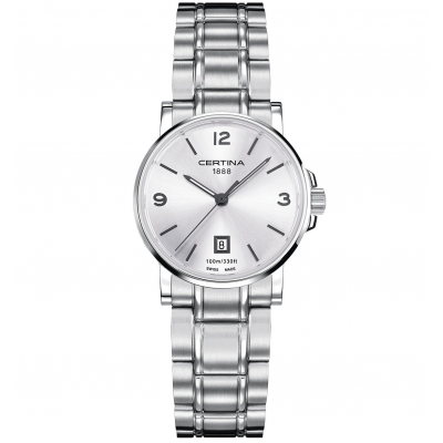 Certina DS Caimano Lady C017.210.11.037.00 Indexes, Quartz, 27 mm