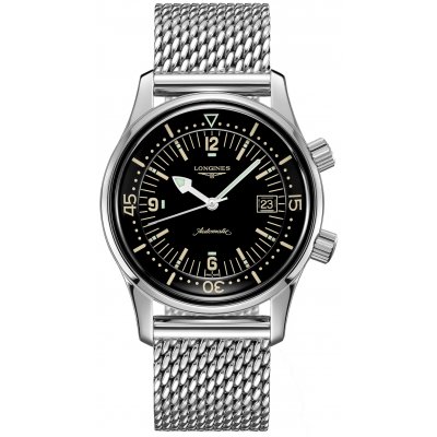 Longines Heritage Legend Diver L3.774.4.50.6 Automat, Wasserdicht 300M, 42 mm