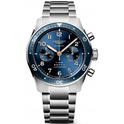 Longines Spirit Flyback Chronograph L3.821.4.93.6 Automatik, Wasserdicht 100M,  42 mm