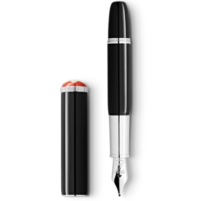 Montblanc Heritage Collection Rouge et Noir Baby 127800 Plníci pero, (F)