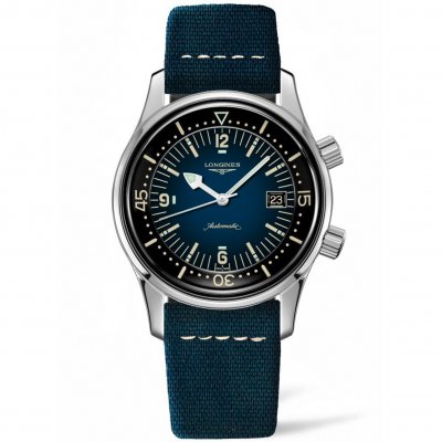 Longines Heritage Legend Diver L3.774.4.90.2 Automat, Wasserdicht  300M, 42 mm