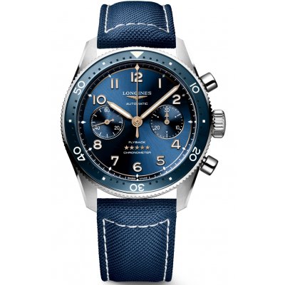 Longines Spirit Flyback Chronograph L3.821.4.93.2 Automatic, Water resistance 100M, 42 mm