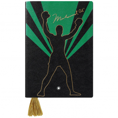 Montblanc Fine Stationery Great Characters Muhammad Ali 130297 Notebook #146, lines, 15 x 21 cm