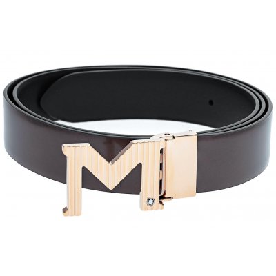 Montblanc M Gram 129448 Belt, 120 x 3.5 cm