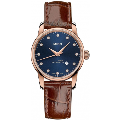 Mido Baroncelli Midnight Blue Lady M76003658 Diamanty, Automat, 29 mm