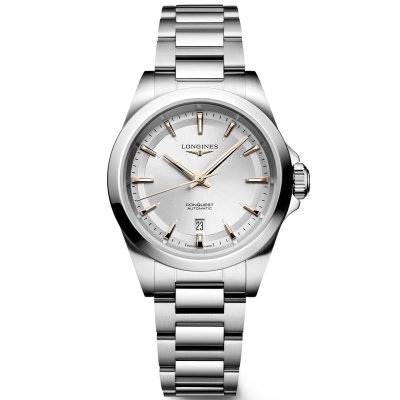 Longines Conquest L3.320.4.72.6 Diamonds, Automatic, Water resist 100M, 30 mm