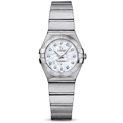 Omega Constellation O123.10.24.60.55.001 Quartz, 24mm, 100m Water resistance