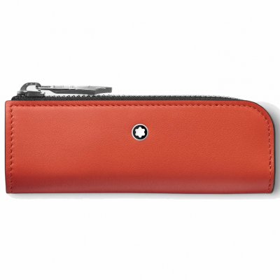 Montblanc Meisterstück Selection 129838 Pen pouch, Rouge et Noir Baby, 13 x 3 x 5 mm