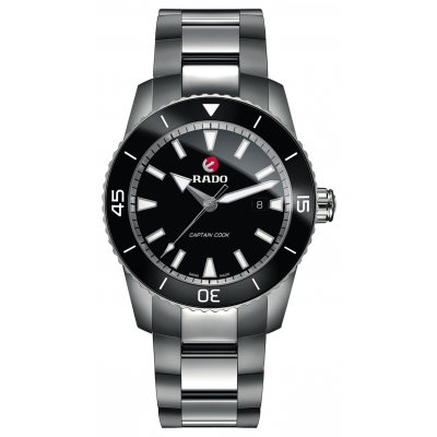 Rado Hyperchrome Captain Cook R32 501 15 3 Titanium, Keramik, Wasserdicht 200M, 45 mm