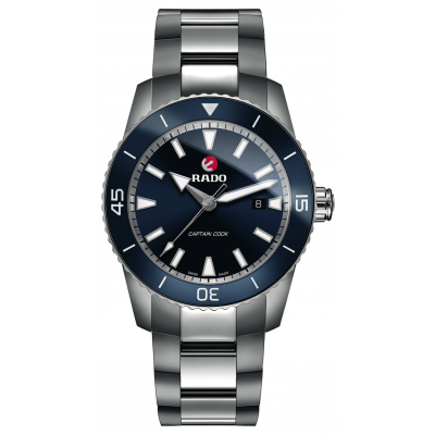 Rado Hyperchrome Captain Cook R32 501 20 3 Titanium, Keramik, Wasserdicht 200M, 45 mm